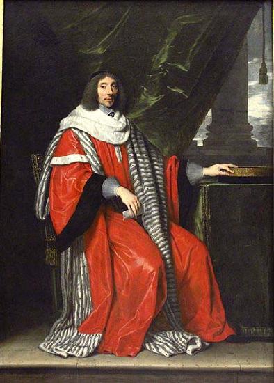 Philippe de Champaigne Jean-Antoine de Mesmes, president of Paris'Parliament. oil painting picture